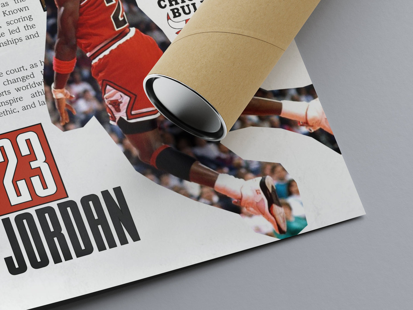 Michael Jordan No. 23 Chicago Bulls Poster