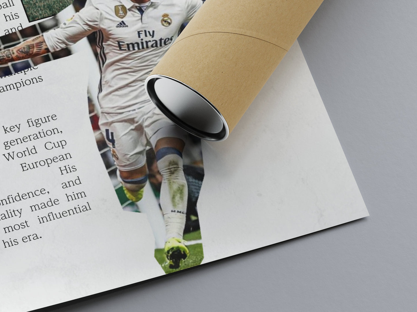 Sergio Ramos Football Defender Legend Poster