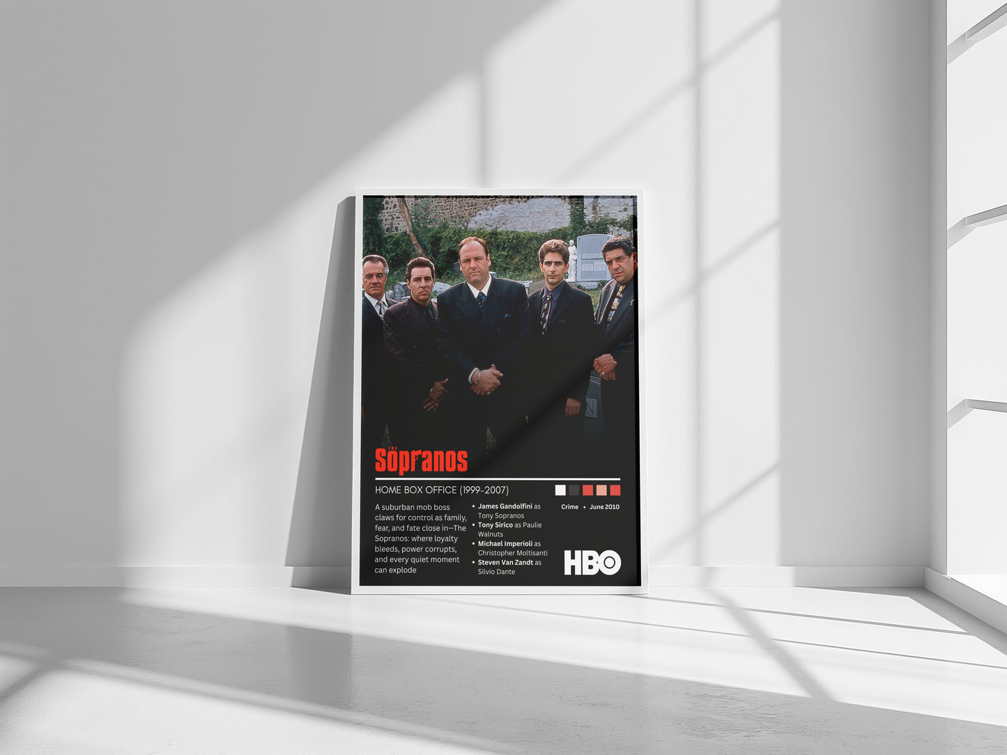 The Sopranos TV Poster