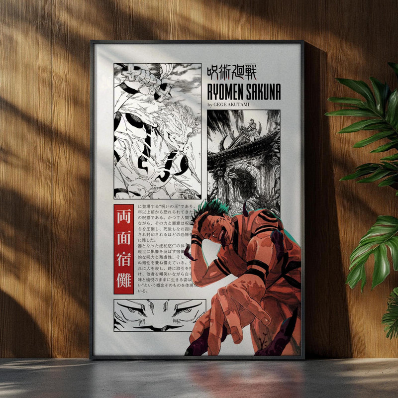 Jujutsu Kaisen Anime Poster