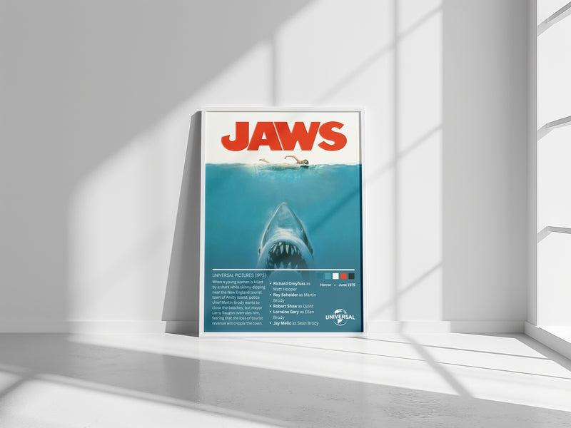 Jaws Movie Poster