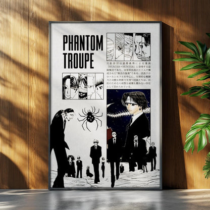 Phantom Troupe Anime Poster