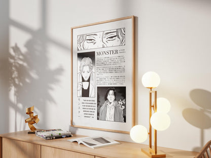 Monster Anime Poster
