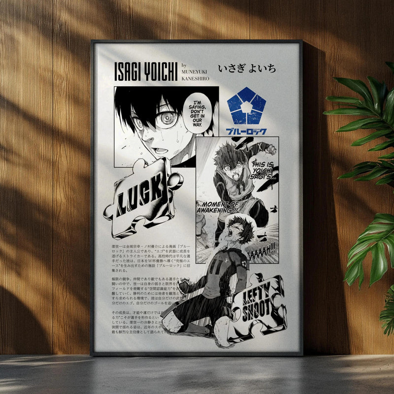 Blue Lock Anime Poster