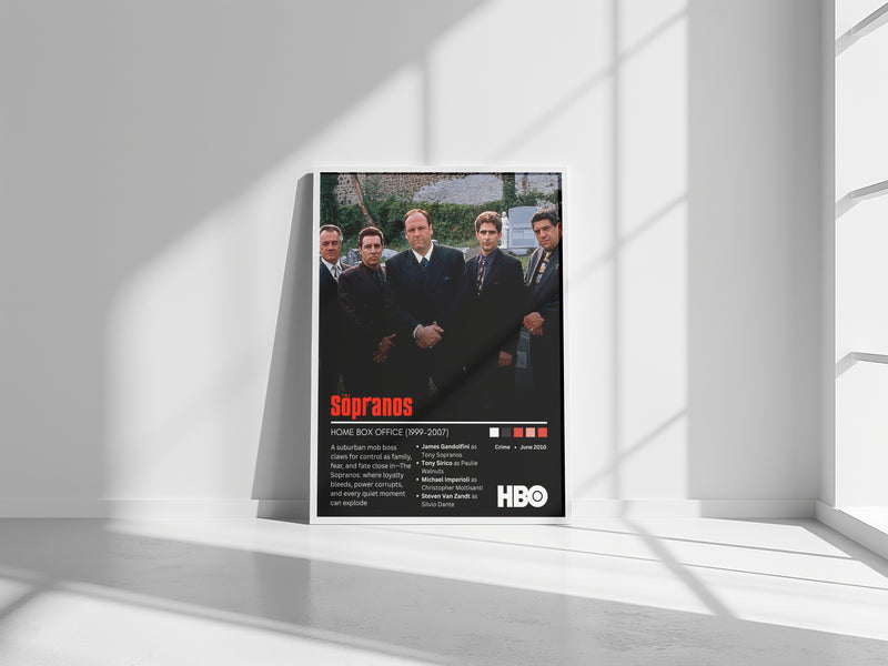 The Sopranos TV Poster