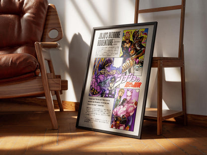 JoJo's Bizarre Adventure Anime Poster