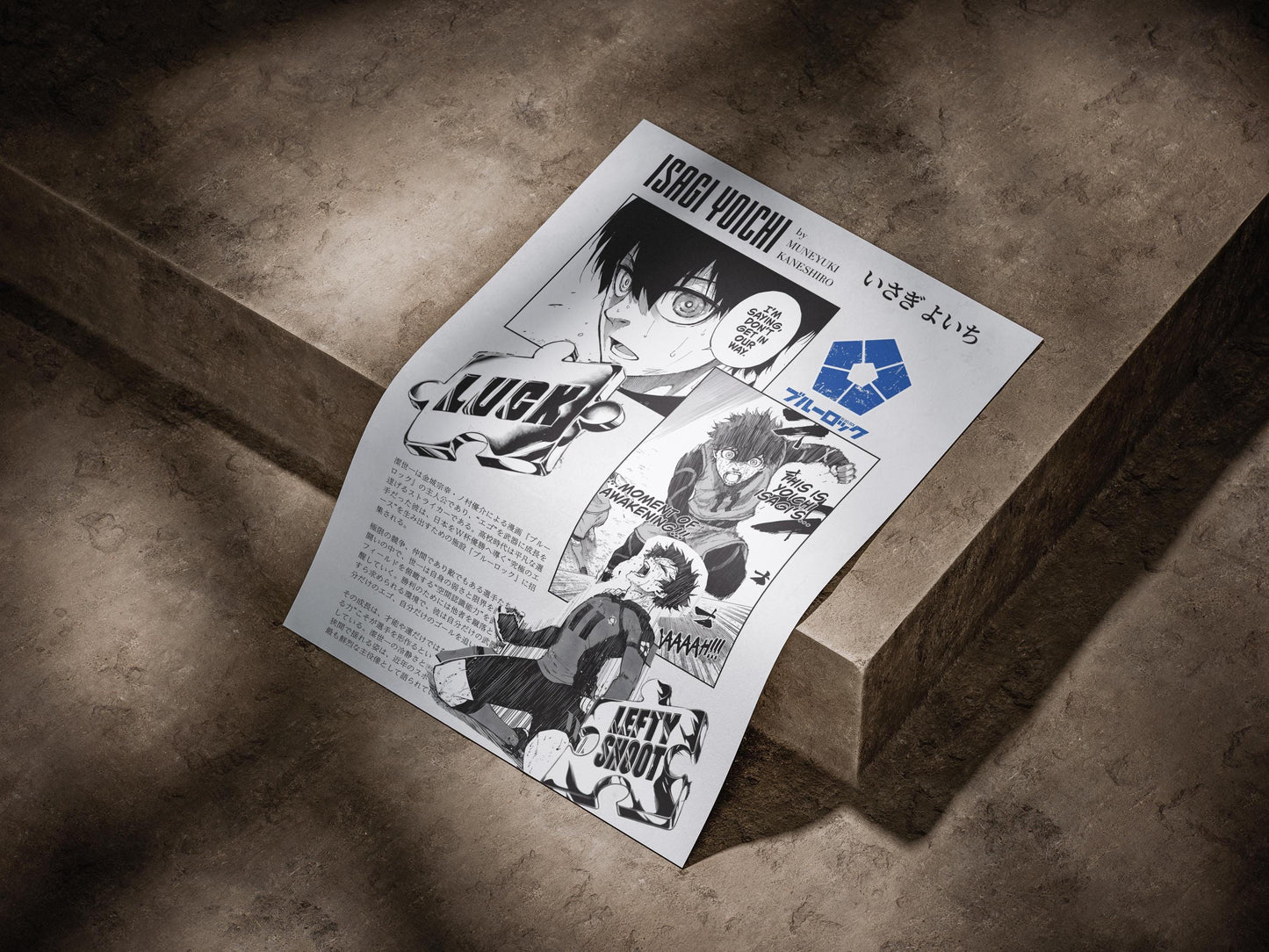 Blue Lock Anime Poster