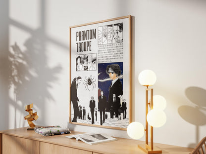 Phantom Troupe Anime Poster