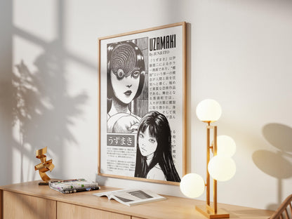 Junji Ito Anime Poster