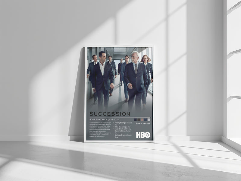 Succession TV Poster