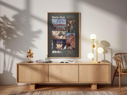 Attack On Titan Anime Poster