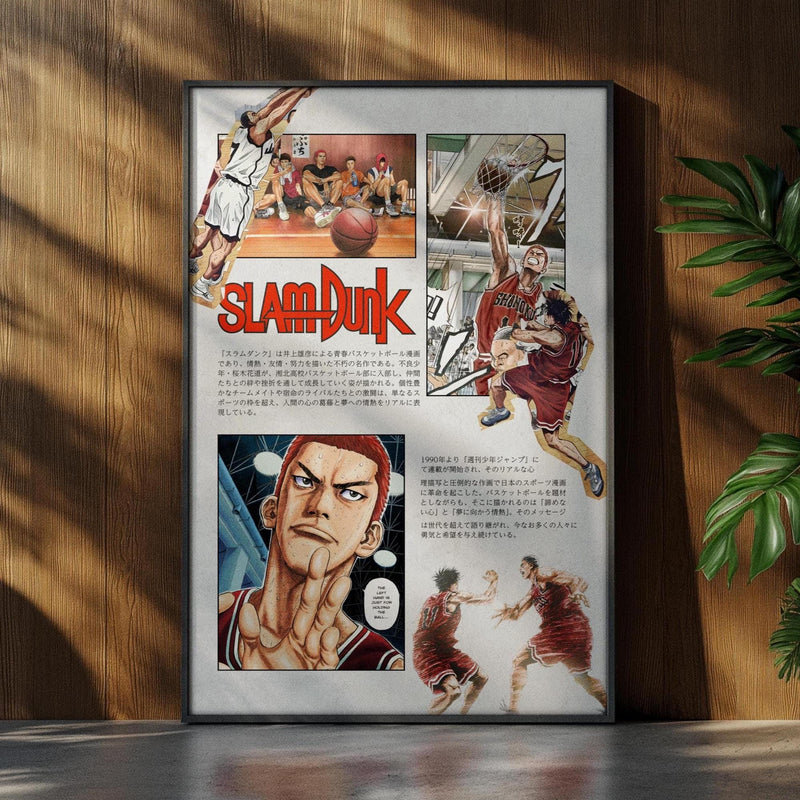 Slam Dunk Anime Poster
