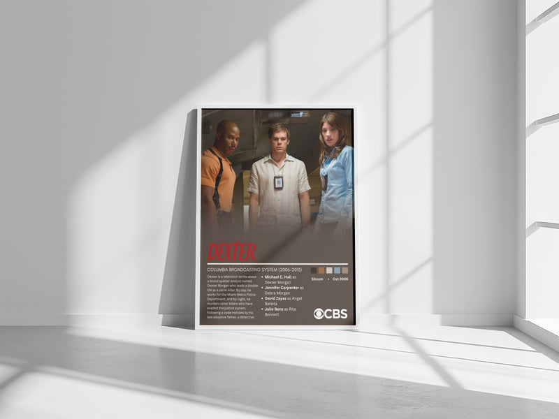 Dexter TV Poster