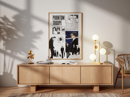 Phantom Troupe Anime Poster