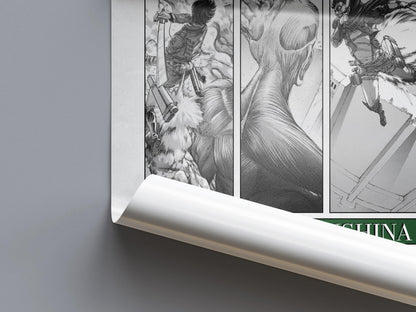 Attack On Titan Anime Poster