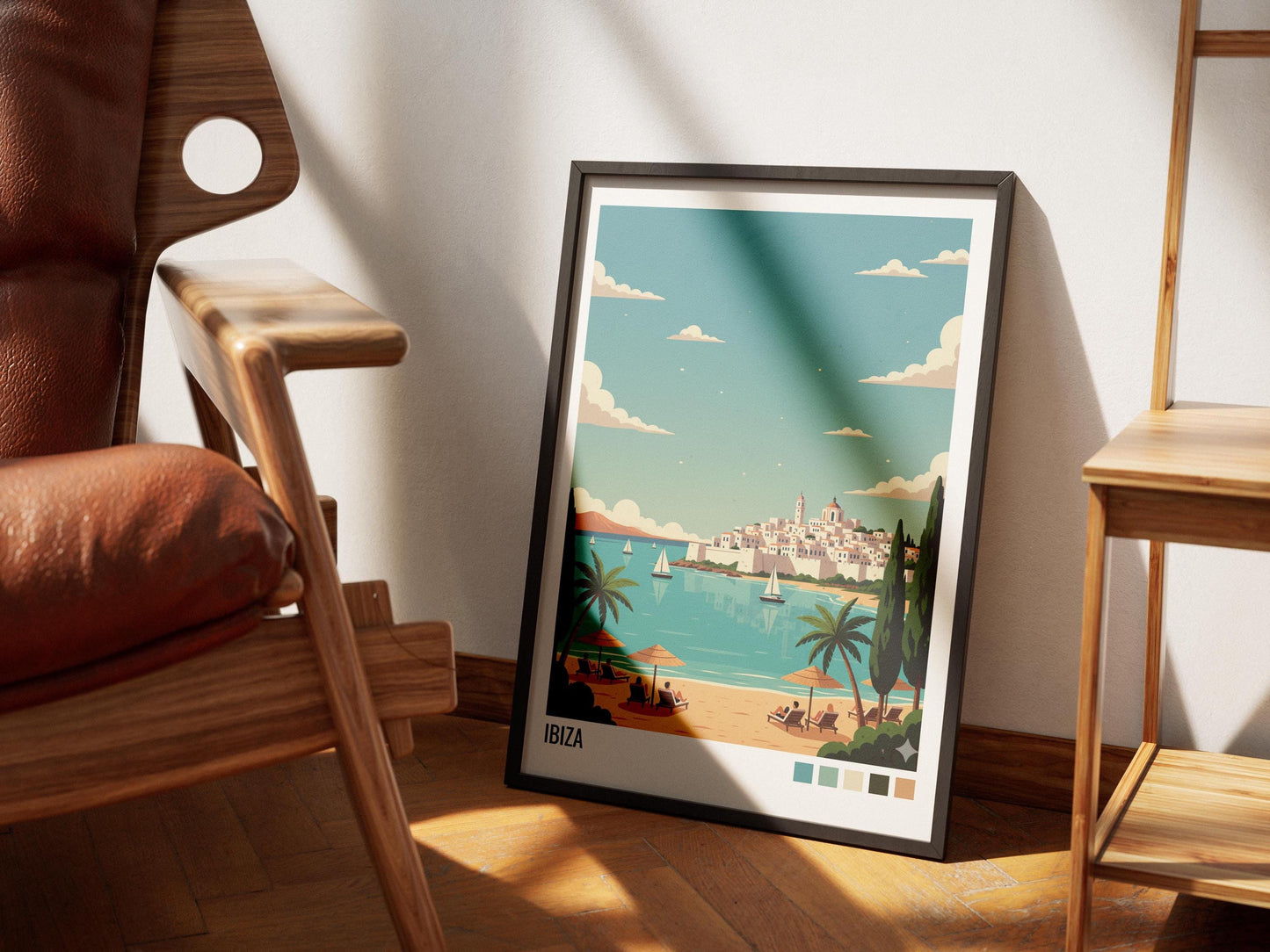 Ibiza Travel Poster | Vintage Travel Poster | Country Travel Art | World Map Poster | Adventure Wall Art | Travel Gift