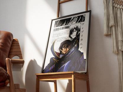 Lelouch Anime Poster