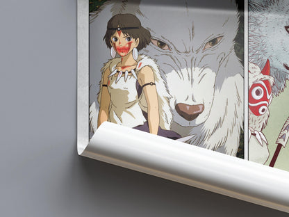 Studio Ghibli Anime Poster