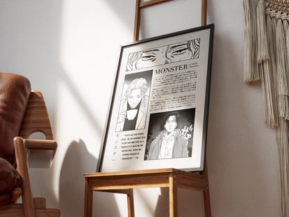 Monster Anime Poster