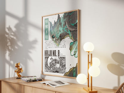 Kaiju No. 8 Anime Poster