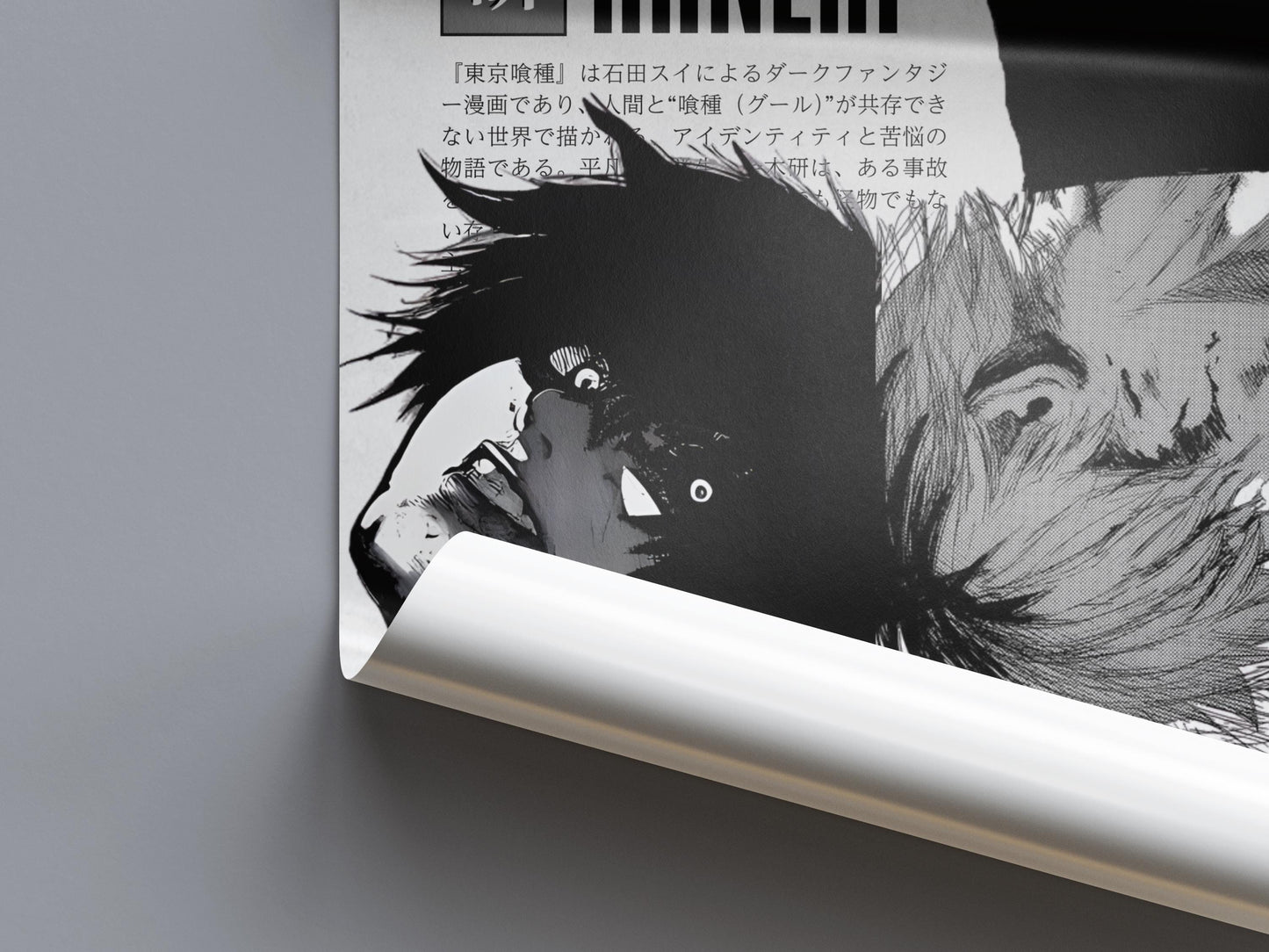 Tokyo Ghoul Anime Poster