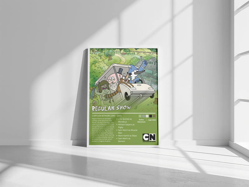 Regular Show TV Poster