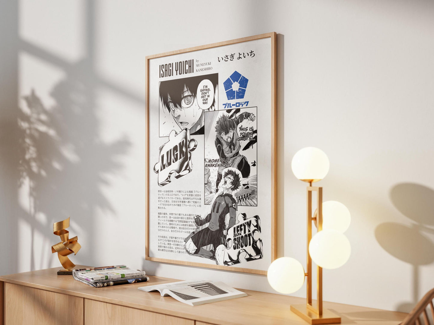 Blue Lock Anime Poster