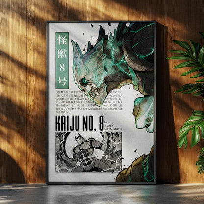Kaiju No. 8 Anime Poster