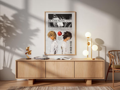 Death Note Anime Poster