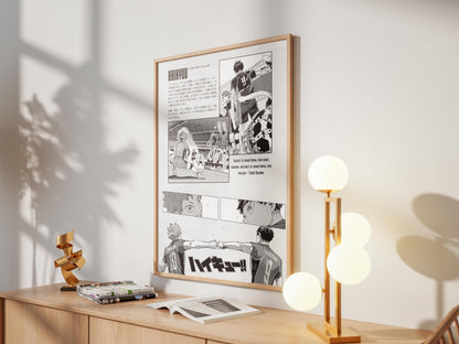 Haikyuu Sport Anime Poster