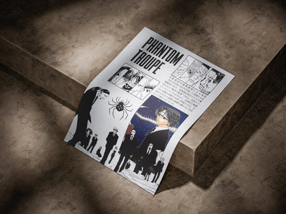 Phantom Troupe Anime Poster