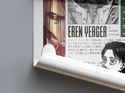Attack On Titan Anime Poster