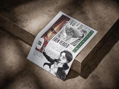 Attack On Titan Anime Poster