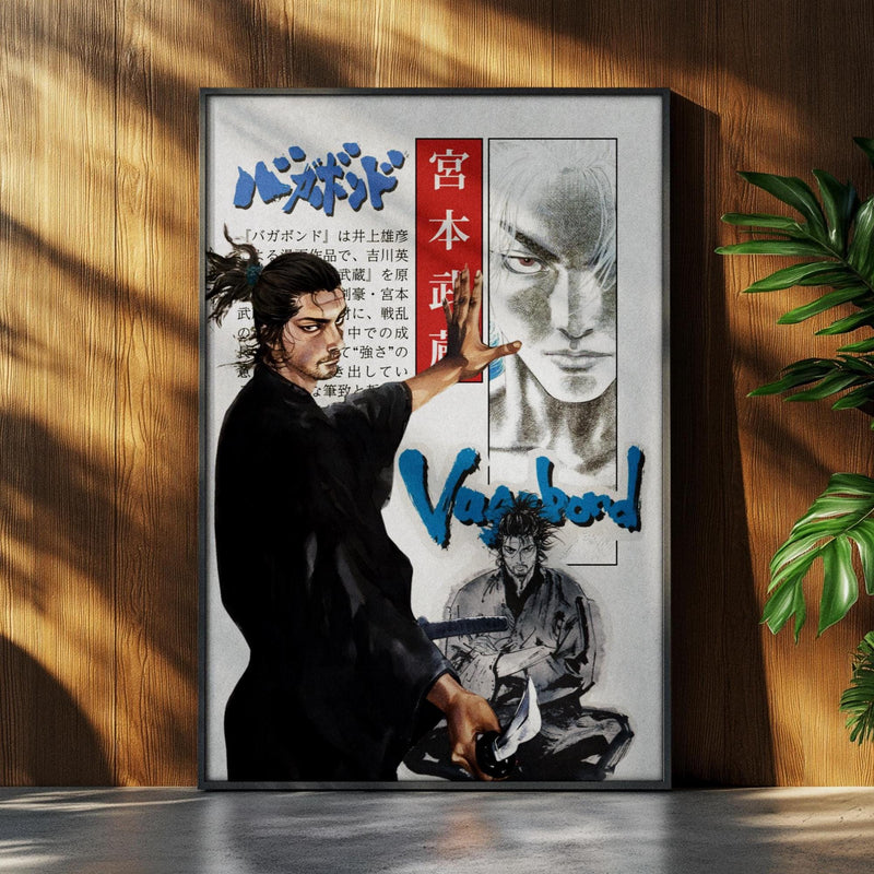 Vagabond Anime Manga Poster