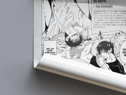 Jujutsu Kaisen Anime Poster