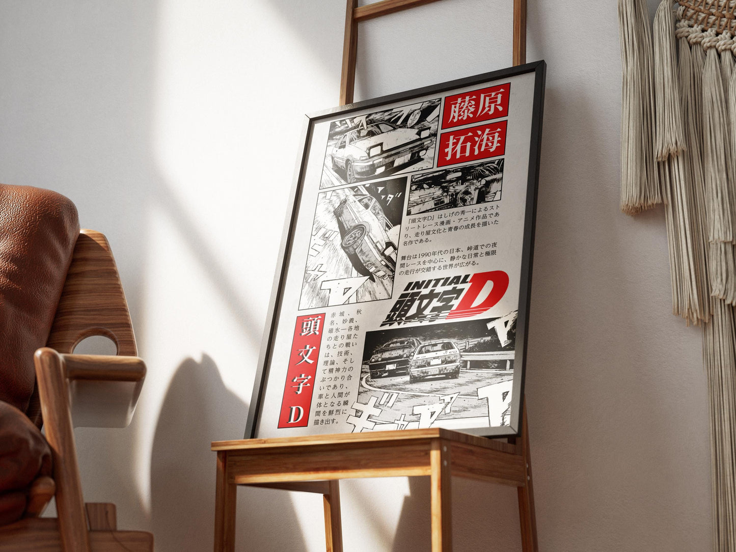 Initial D Anime Poster