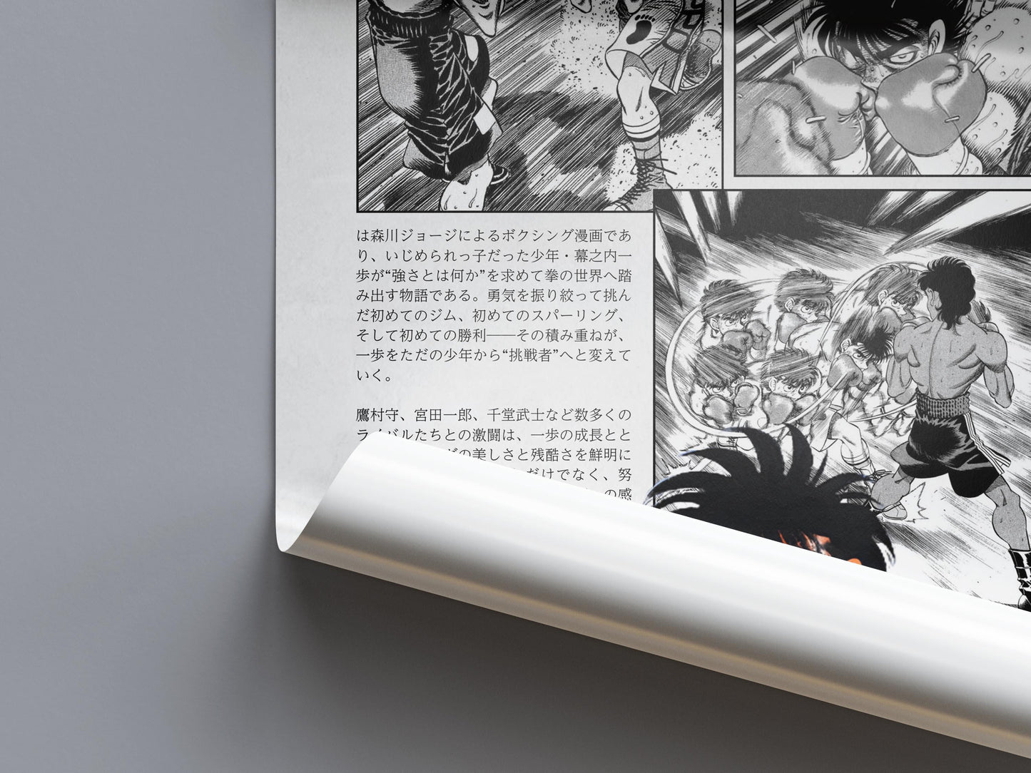 Hajime No Ippo Anime Poster