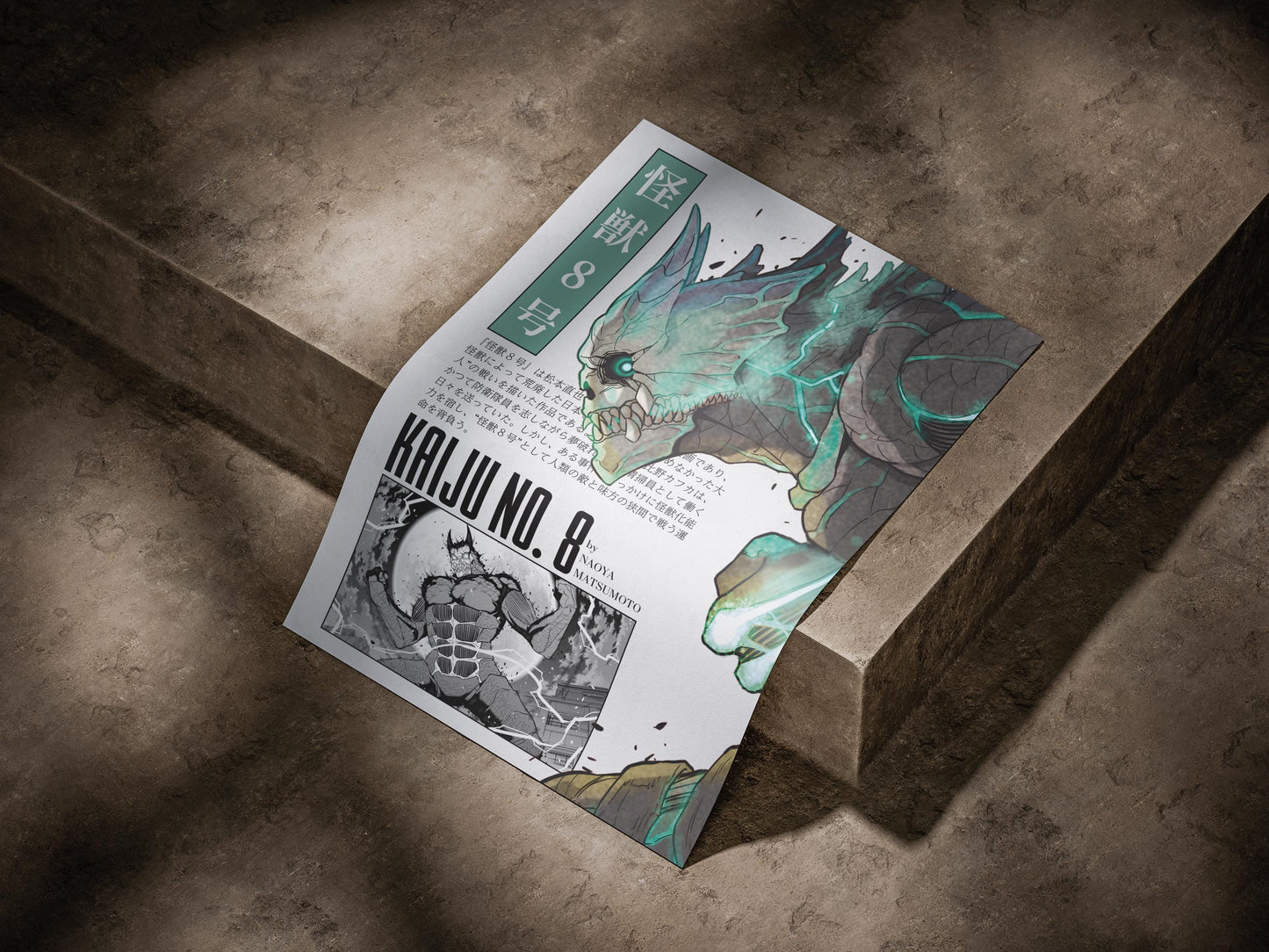 Kaiju No. 8 Anime Poster