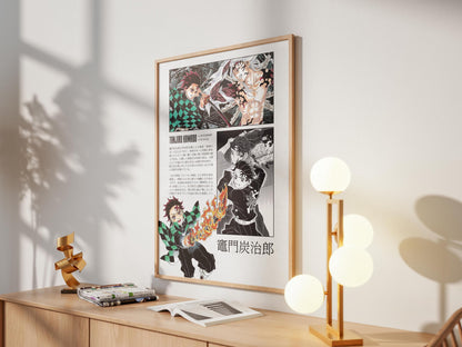 Demon Slayer Anime Poster
