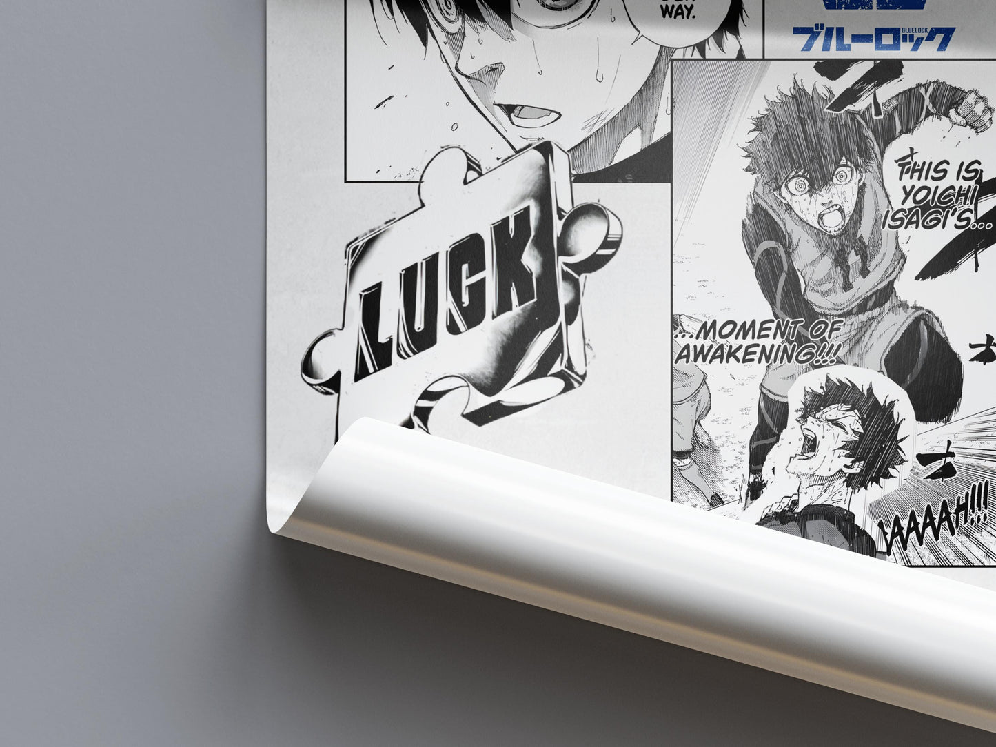 Blue Lock Anime Poster